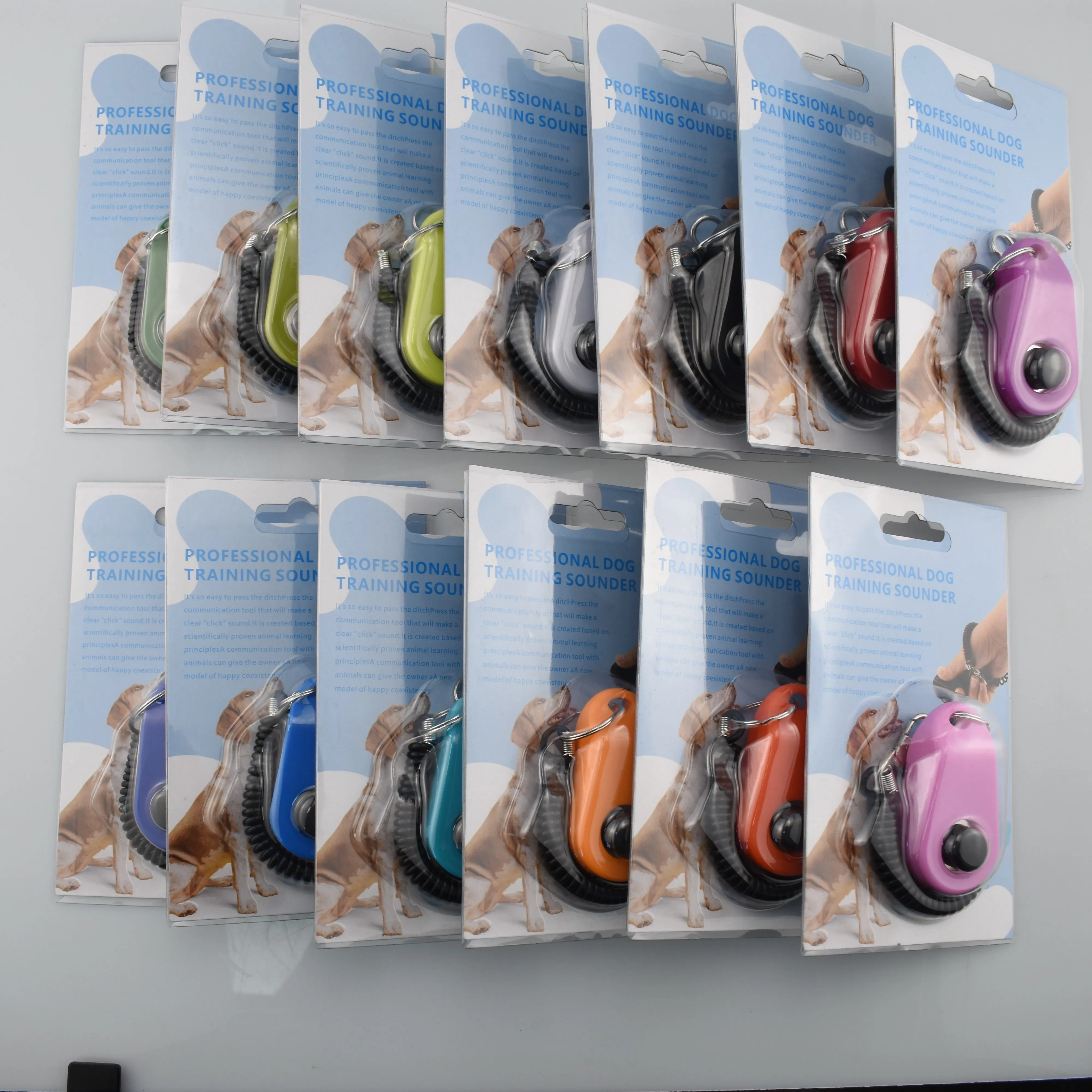 حزمة نفطة معصمه سوداء لتدريب الحيوانات الأليفة متعددة الألوان #3