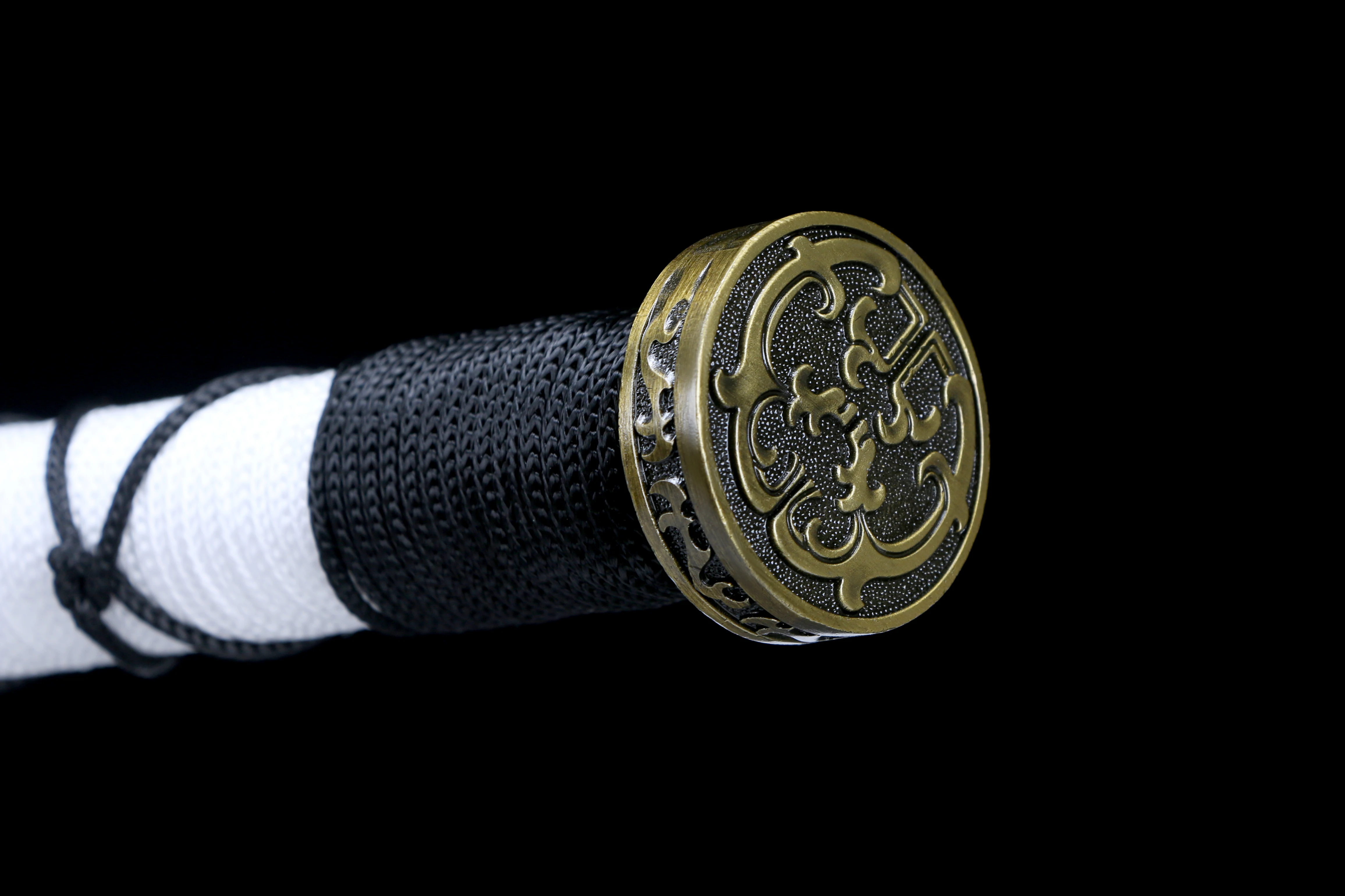 cosplay role-playing samurai sword katana battle preparation men's unique gift Full Tang High carbon steel blue sharp blade,