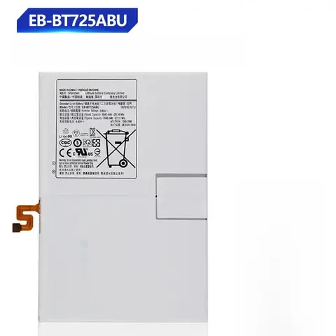 Battery EB-BT725ABU For Samsung Galaxy Tab S5e T725C T720 S6 Lite SM-P610 P615C