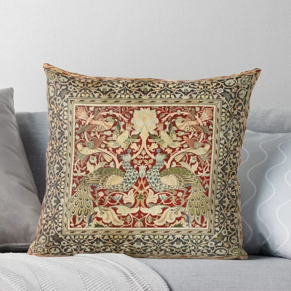 William Morris Vintage Floral Wallpaper Poster Throw Pillow Pillowcases Bed Cushions luxury throw pillow covers pillow