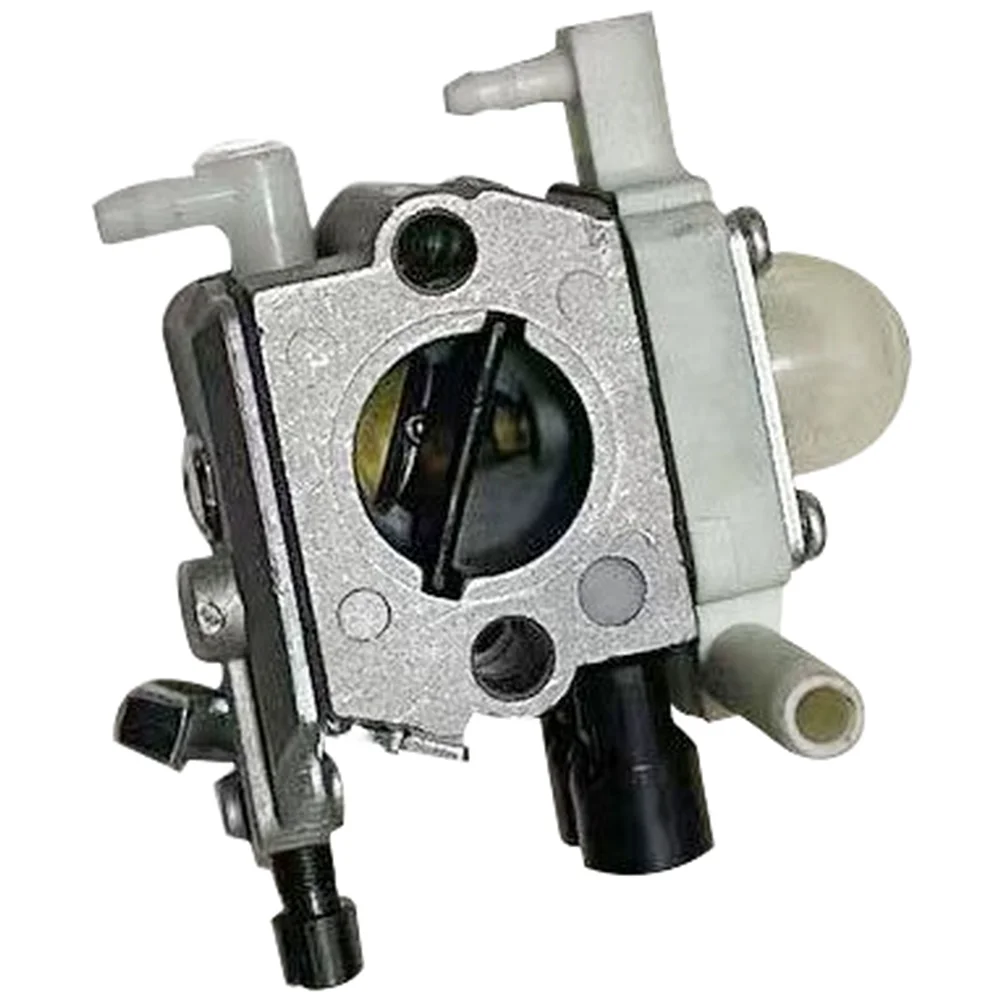 Carburetor With Spark P'lug For FS230 FS235R Lawn Mower Engine Parts Fuel S'ystem Replacement Accessory Silver 3.5cm