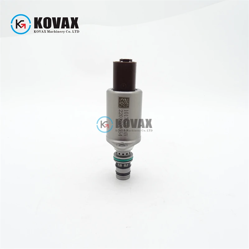 1017628 High quality solenoid valve 24V Sany SY215 SY235 SY335 excavator hydraulic accessories factory direct sale