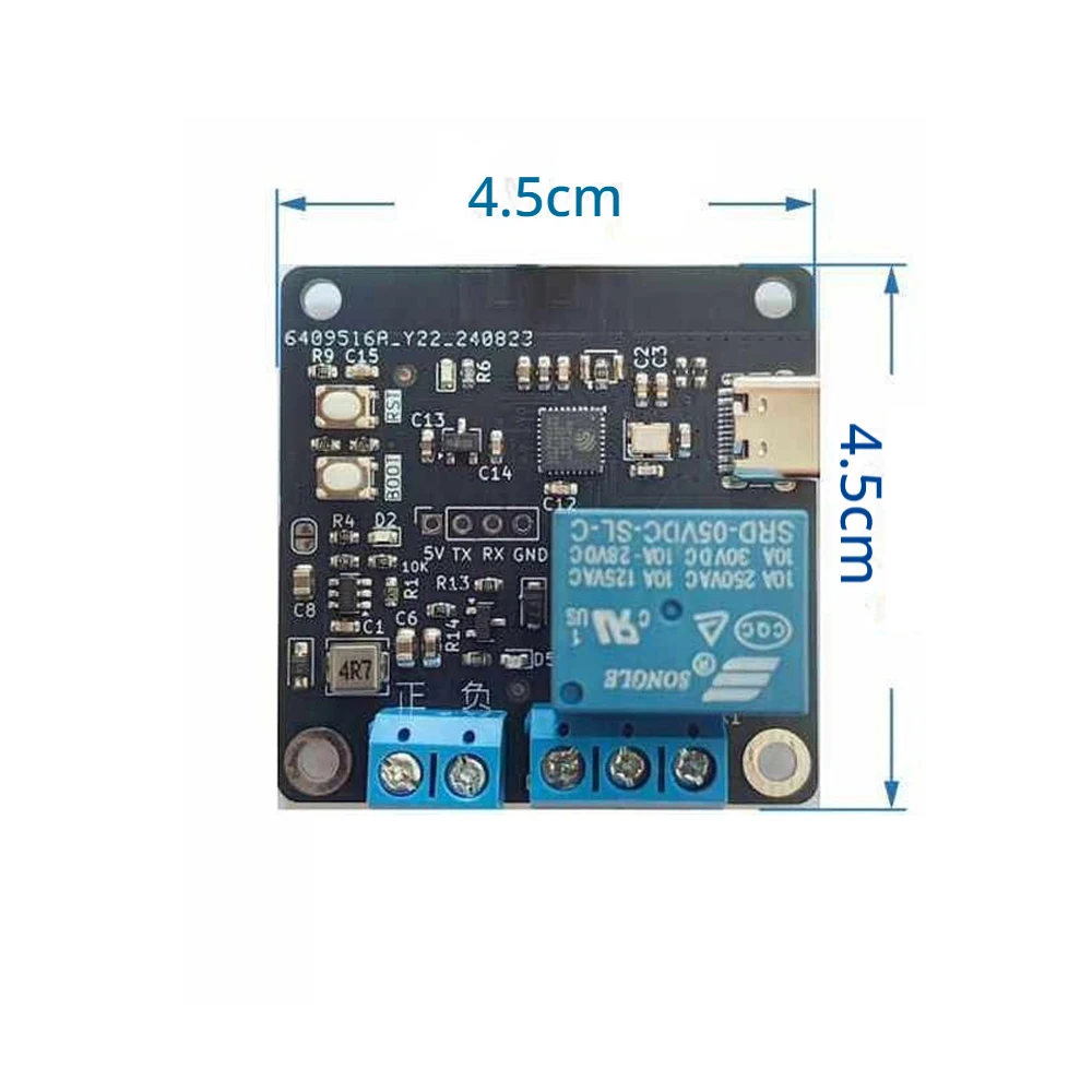 WiFi Relay Module ESP32 IoT Development Board Remote Switch Controller Timing On Off Device DC5-24V Secondary Development Relay