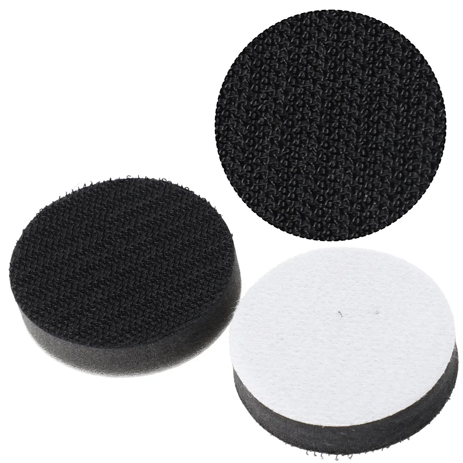 Backing Pad Interface Pads Sanding Pad Soft Sponge 2 Inch 2PCS For Back-up For Uneven Hook&Loop Sponge Cushion