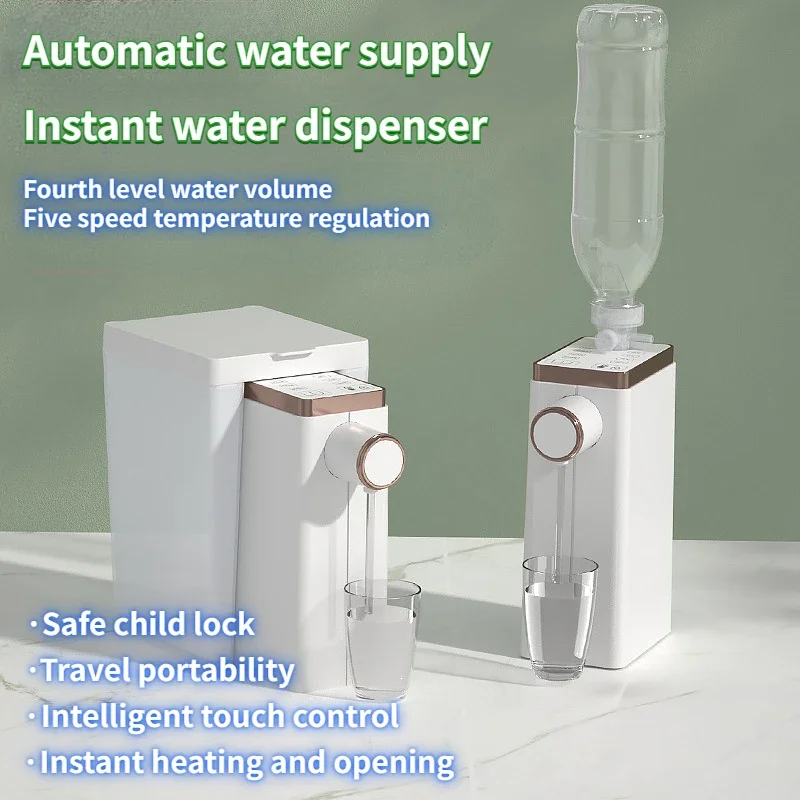 Instant Water Dispenser, Household Small Desktop Direct Water Dispenser, Desktop Fast Water Heater, Integrated Dispenser