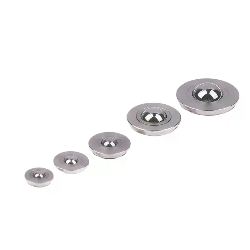 MJ310/MJ311 Conveyor Component: Stainless Steel-POM Round Wheel Transfer Roller Balls