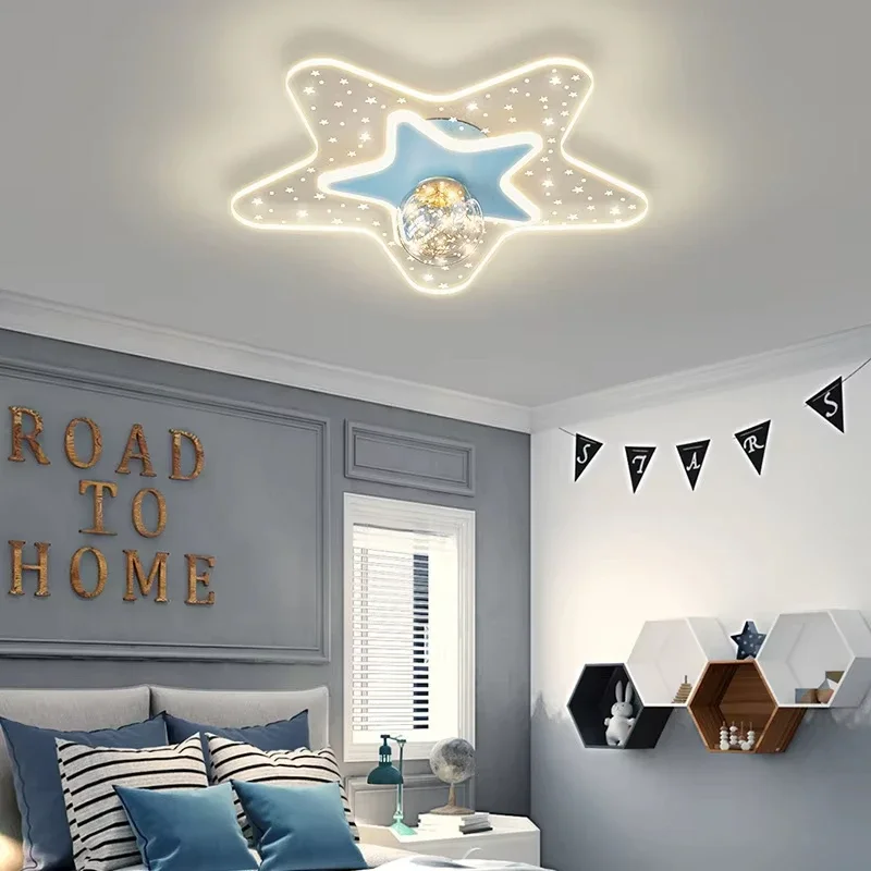 

Modern LED Ceiling Light Starry Sky Children's Room Ceiling Light originality Bedroom Light Cute Girl Boy Baby Home Decoration