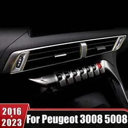 車の換気カバー,車両付属品,Peugeot 3008, 5008 gt 2016-2018, 2019, 2020, 2021, 2022, 2023