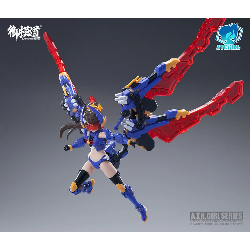 Original Mobile Suit Girl 1/12 TITANS ATK GIRL SERIES Anime Action Figure Assembly Model Toys Collectible Gifts for Children