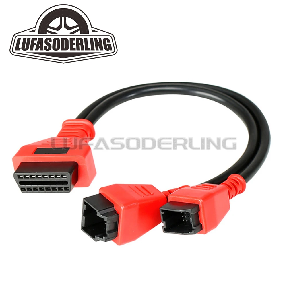 Obd2 محول SGW كابل لشركة فيات ألفا جيب كرايسلر دودج رام 12 + 8 كابل محول موصل صالح لاختبار DS808 DS808 MS905 MS906 #1