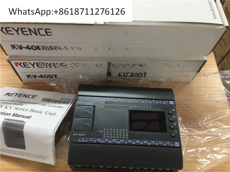 

Совершенно новый оригинальный программируемый контроллер ПЛК KV-40DT KEYENCE