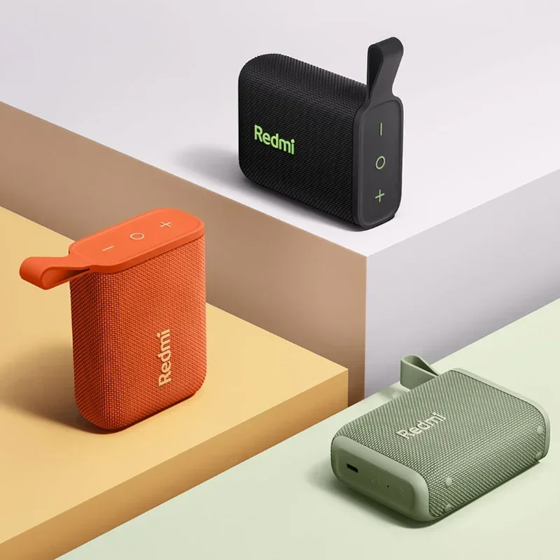 Xiaomi Redmi Portable Bluetooth Speaker BT5.3 Outdoor IP67 Stereo Powerful Sound Box RGB Dual Pairing TWS Connectivity Voice Box