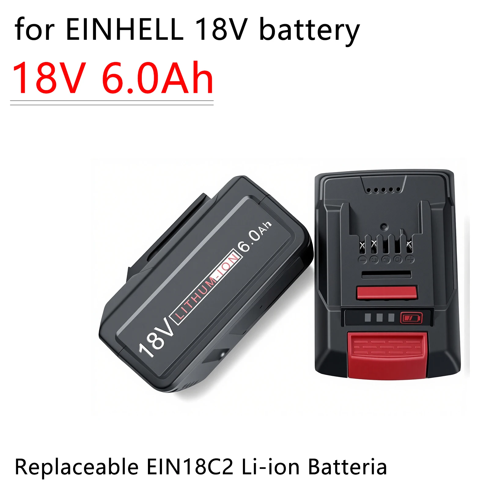 

Для EIN18C2 18 В 4 Ач 5 Ач 6 Ач Литий-ионный аккумулятор для электроинструментов EINHELL EIN18C2 18 В Мощность аккумулятора X-change PX-BAT4 4511396 4511437