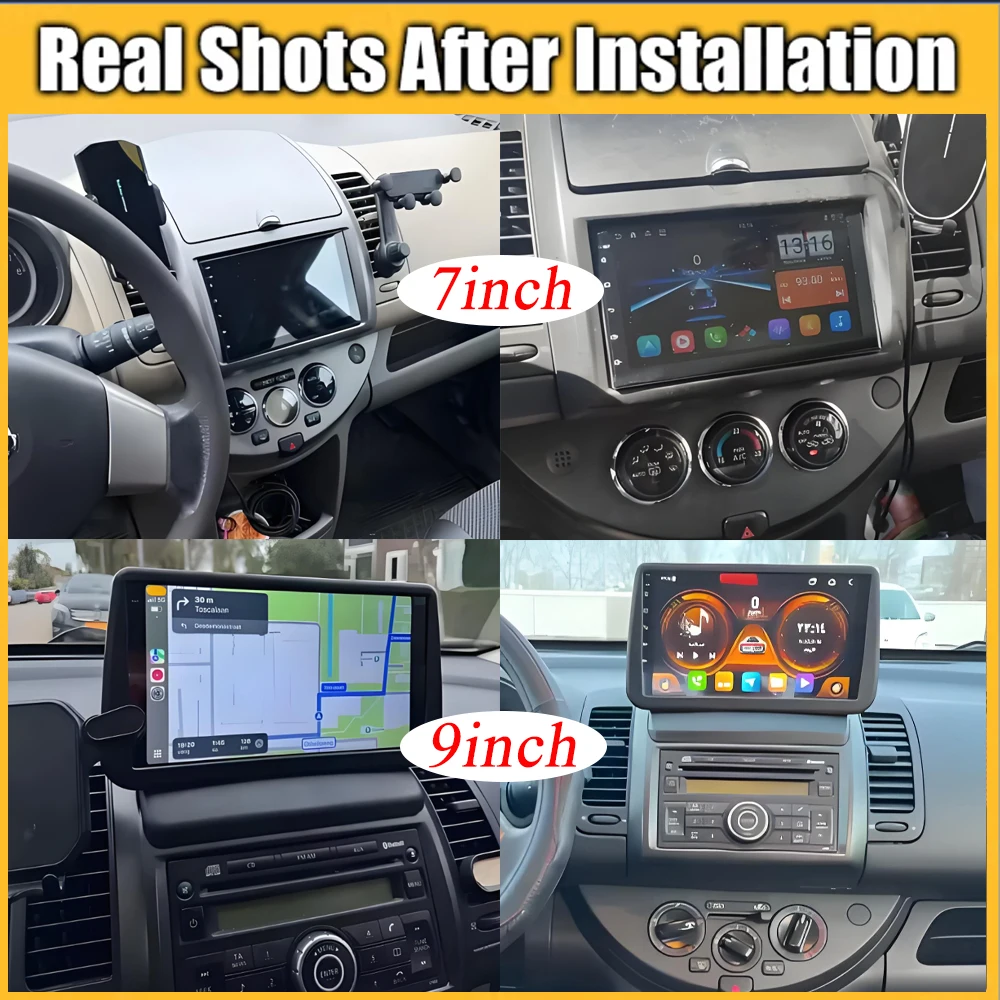 For Nissan Note 2004 2005 2006 2007 2008 - 2012 Car Radio Android 16 Auto Carplay head unit Multimedia GPS Stereo Navigation DSP