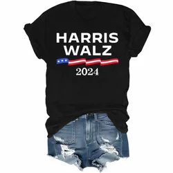 Kamala Harris Tim Walz Valzer T-shirt Design Voto per Harris Walz 2024 Camicia Harris 2024 Tshirt Maglietta grafica