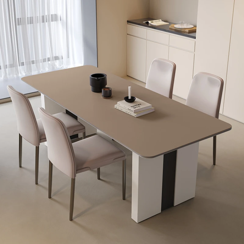 

Italian Organiser Dining Table Modern Design Kitchen Restaurant Dinning Table Home Center Mesas Comedor Living Room Furniture