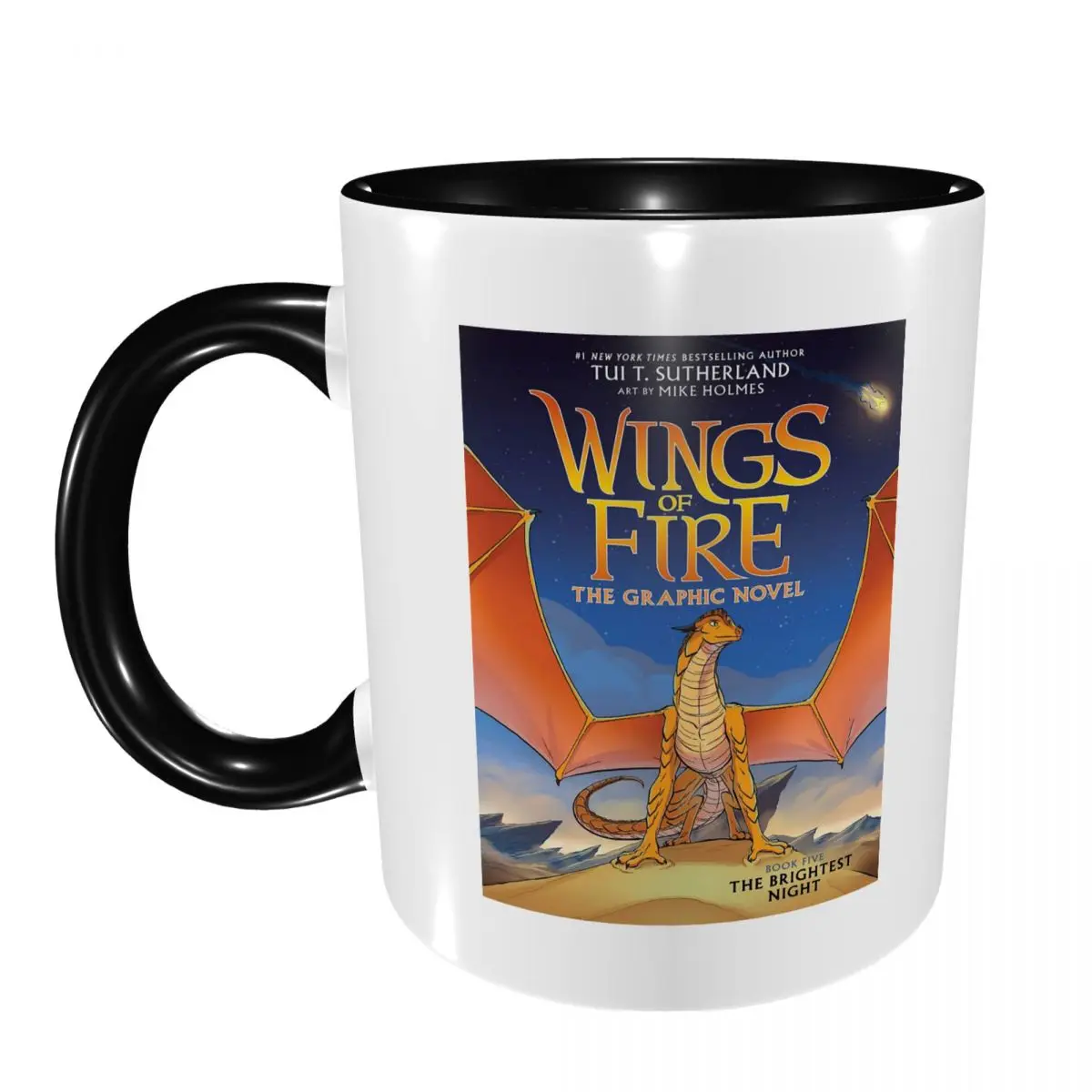 Wings Of Fire Mug Funny Ceramic Coffee Cups Tea Mugs Milk Cup Drinkware Gift for Woman Man
