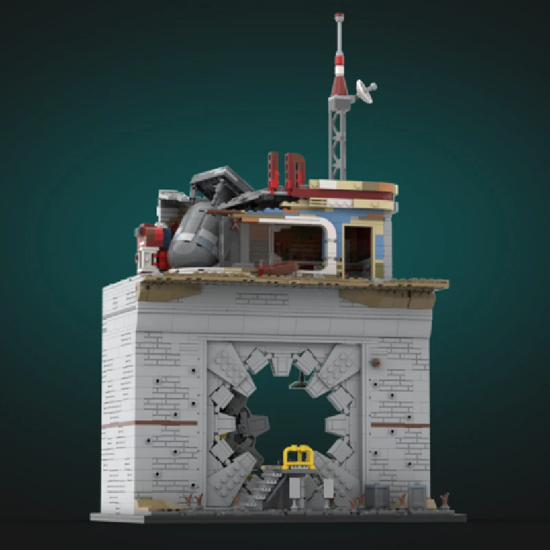 639 pièces Star Fighting HallofArmor MOC Blocs de construction modulaires personnalisables, jouet d'assemblage DIY éducatif pour garçons, cadeau