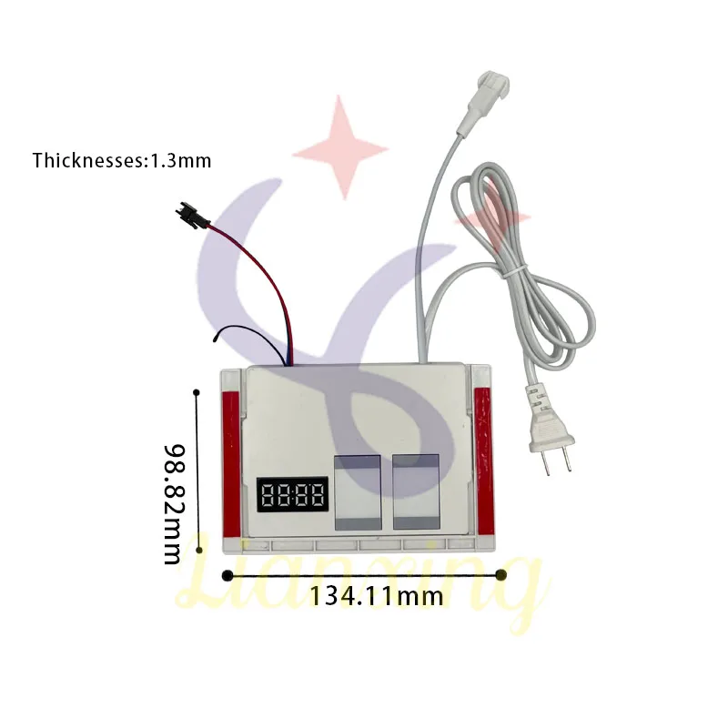 Imagem -03 - Controlador de Luz de Tira Inteligente Toque Espelho Dimmer Sensor de Toque Anti Nevoeiro Toque Duplo Banheiro 12w