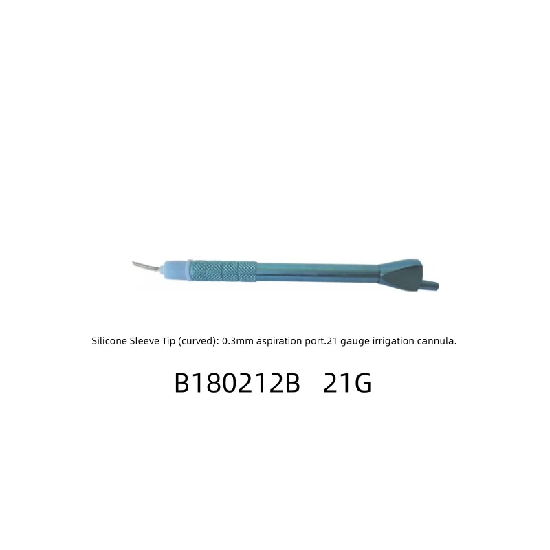 Końcówka do infuzji i aspiracji oraz dwuręczne instrumenty okulistyczne do operacji katarakty