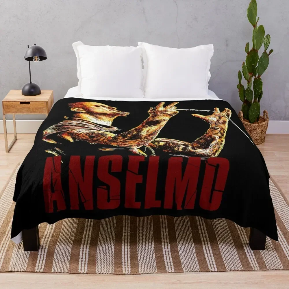 

Phil Anselmo Throw Blanket Softest christmas gifts anime Blankets