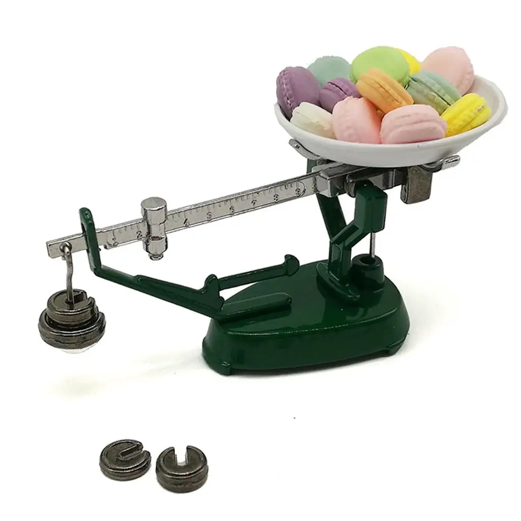 1:6 スケールドールハウスメタルバランス家具キッチンルーム用