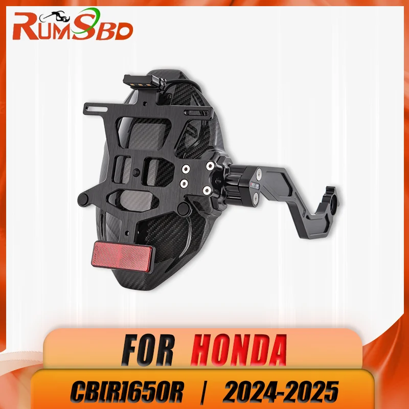 

Задний брызговик мотоцикла, крыло, колесо, защита от брызг, обтекатель для Honda CBR650R CB650R 2024 2025, новое углеродное волокно