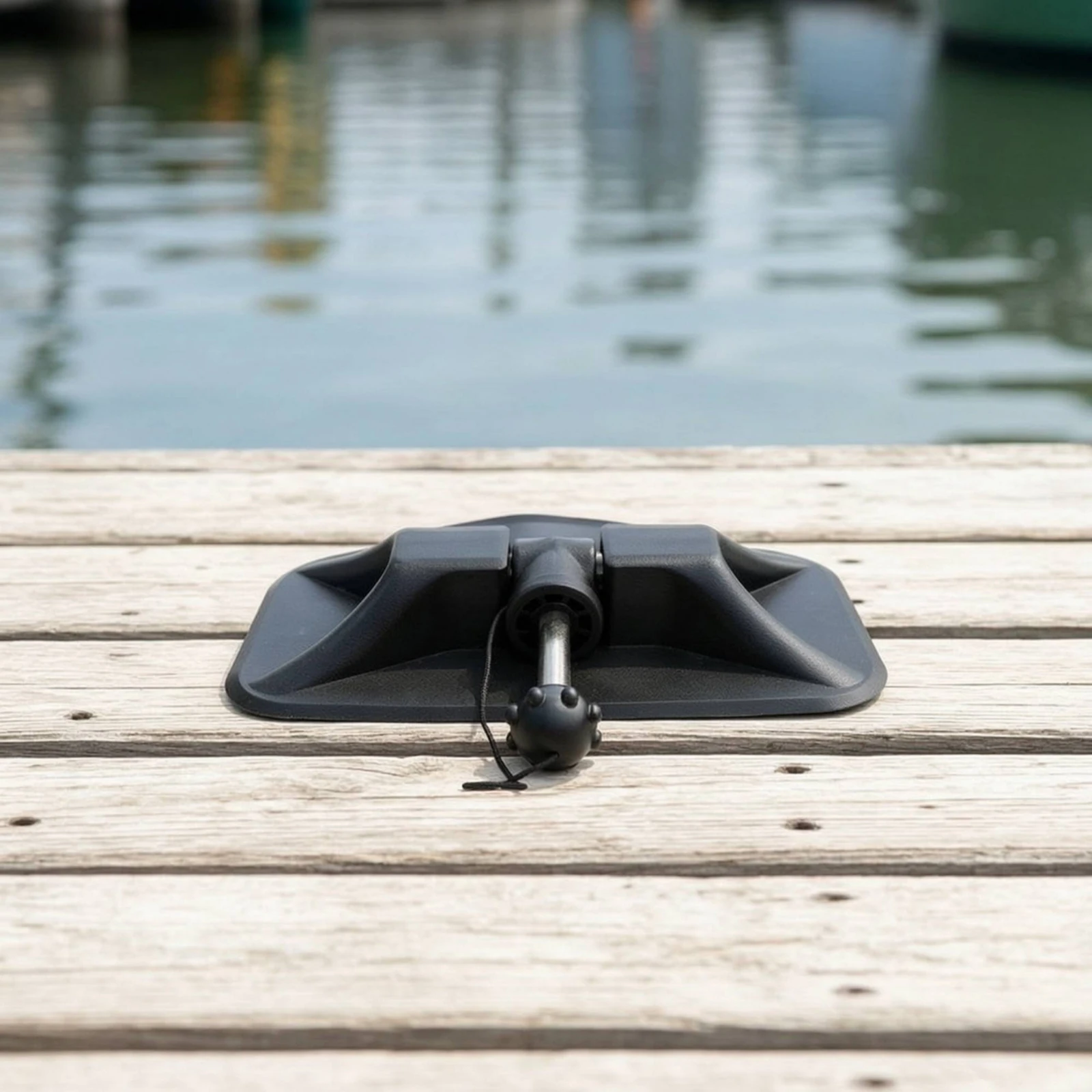 Paddle Lock with Rectangular Base Molded Kayak Paddle Lock Hardware Secure Compact for Kayakers