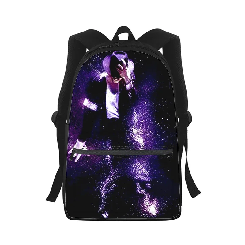 Michael Jackson Men Women Backpack 3D Print Fashion Student School Bag Laptop Backpack Kids Travel Shoulder Bag