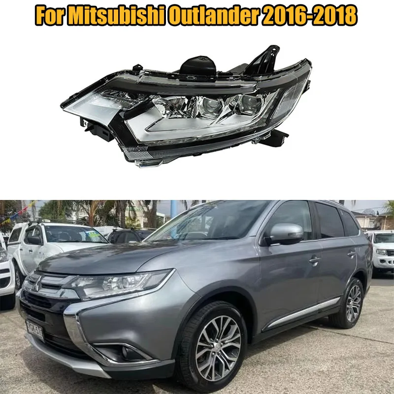 For Mitsubishi Outlander 2016-2017 2018 Car Headlights Daytime Running Lights Car Accessories High Quality