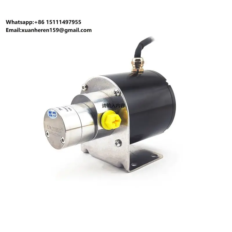 

Fluidsmart 5LPM 24V DC Water Pump Stainless Steel Electric Liquid Pump Oli Free 7bar High Pressure Magnetic Micro Gear Pump