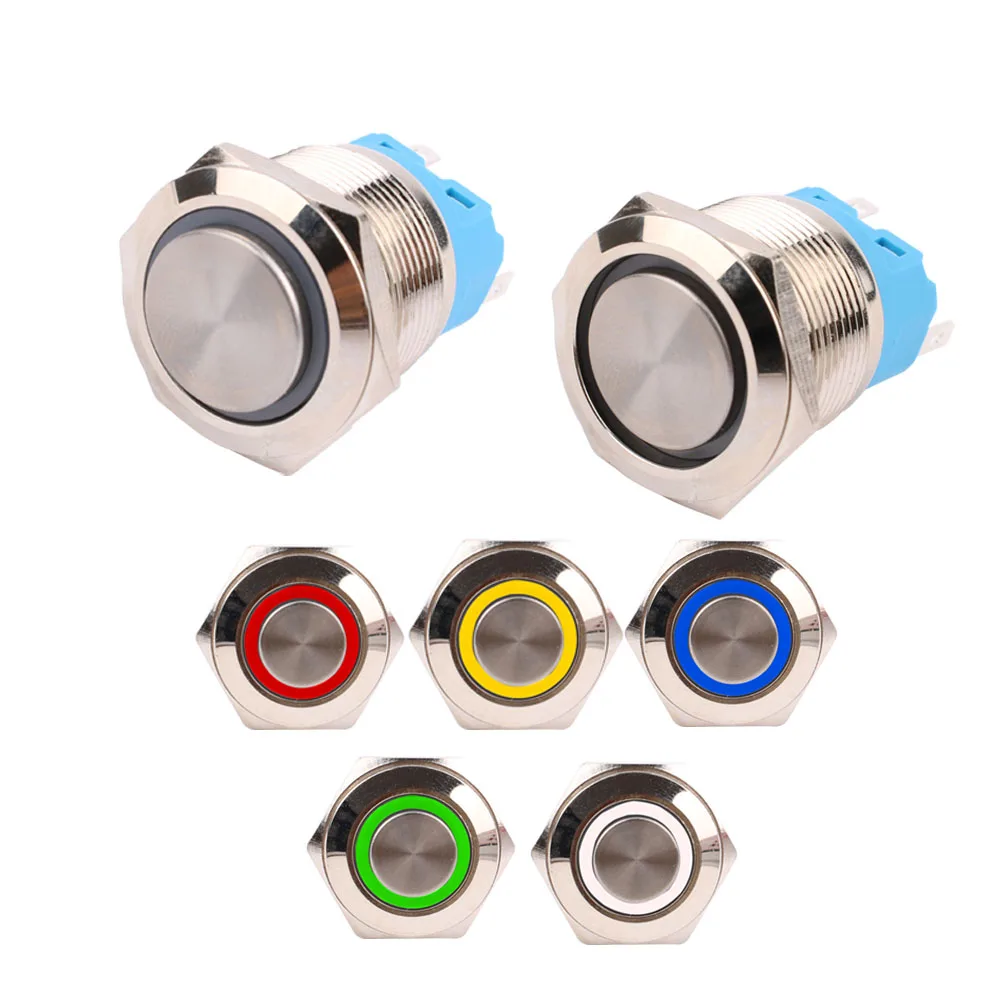 1Pc 22Mm Dc 12V/24V…