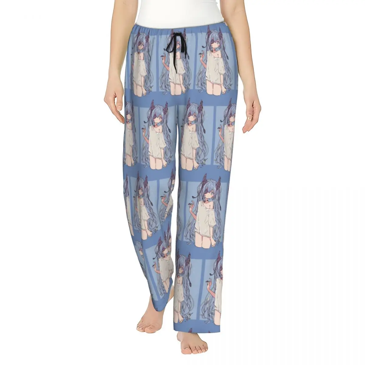 calcas-de-pijama-femininas-de-anime-japones-kawaii-com-bolsos-hatsune-miku