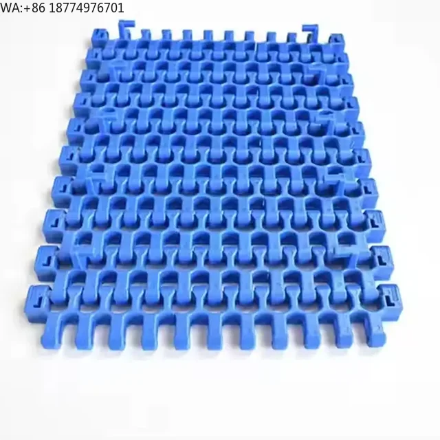 

25.4 Pitch Conveyor Chain Turning POM Hook Foot Conveyor Belt Upward Lifting Mesh Belt Transportation Equipment Parts