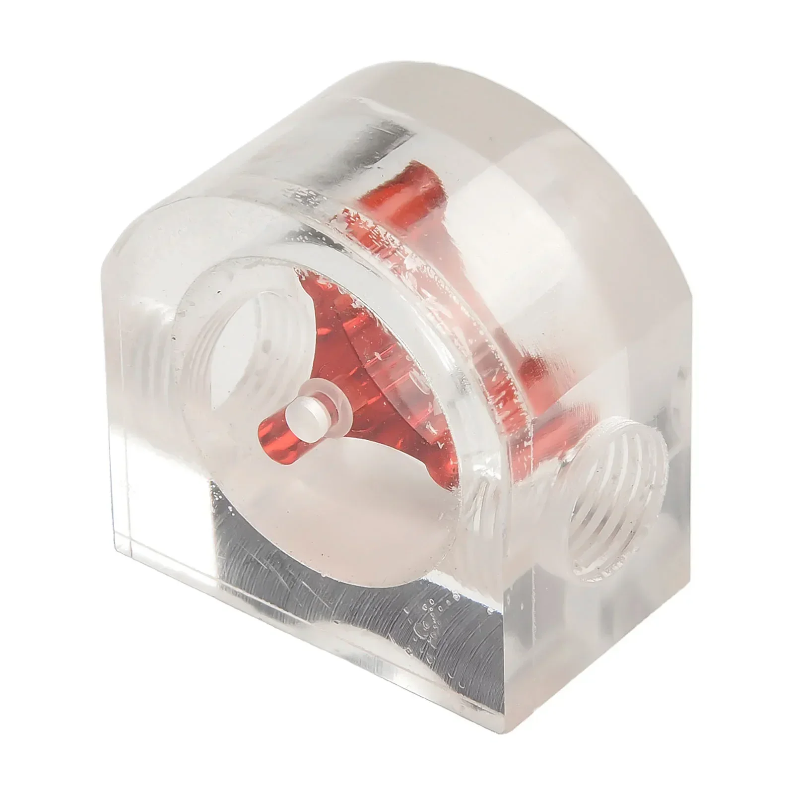 Acrylic G Thread Water Cooling Visibility Accurate And Reliable Measurement Acrylic Flowing Meter Compatibility