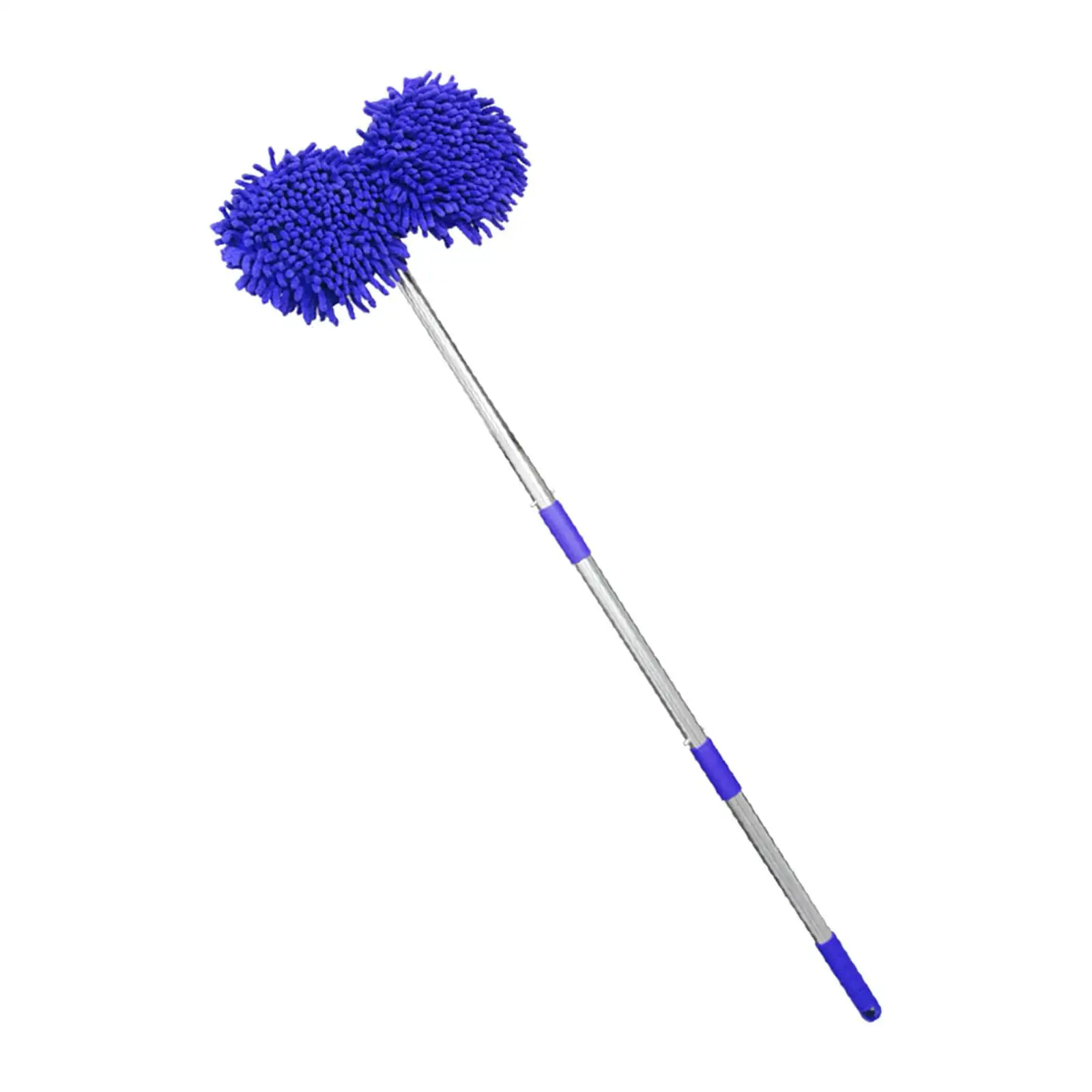 

Double Layer Car Wash Brush Mop Cleaning° Flexible Rotation Heads