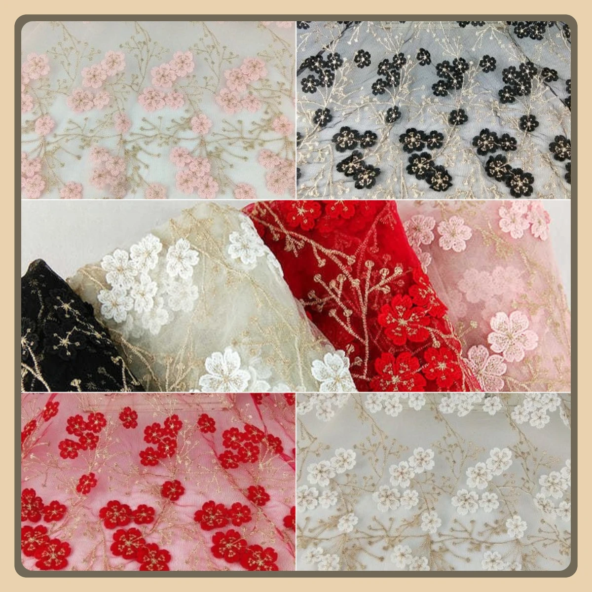 

Золотая нить, вышитая сетка, кружевная бейка, трехмерная ткань для одежды «сделай сам», аксессуары, платье и украшение ручной работы