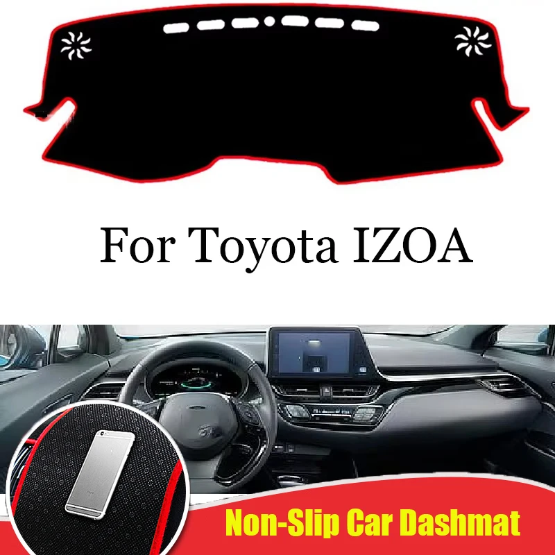 

ZUIMI Dashboard Cover Dash Mat Dashmat For Toyota IZOA LHD Dash Board Cover Pad Sun Shade Silicone Anti Slip Sole Directly Lay