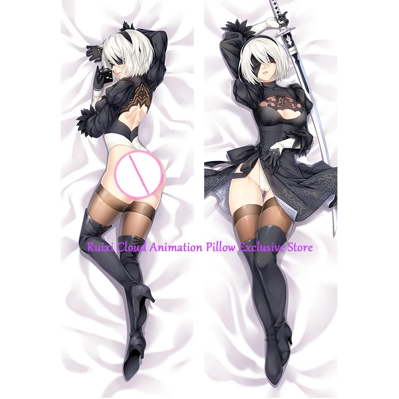 

Dakimakura Anime Pillow Cover YoRHa Double Sided Print 2Way Cushion Bedding Gifts