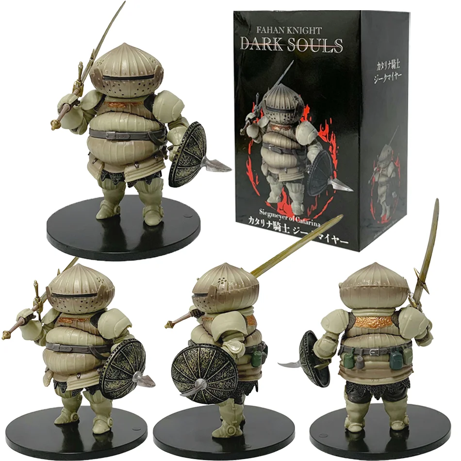 شخصية النفوس المظلمة Solaire Siegmeyer أوسكار Ornstein Artorias عمل الشكل البلاستيكية تمثال جمع نموذج لعب للأطفال هدية