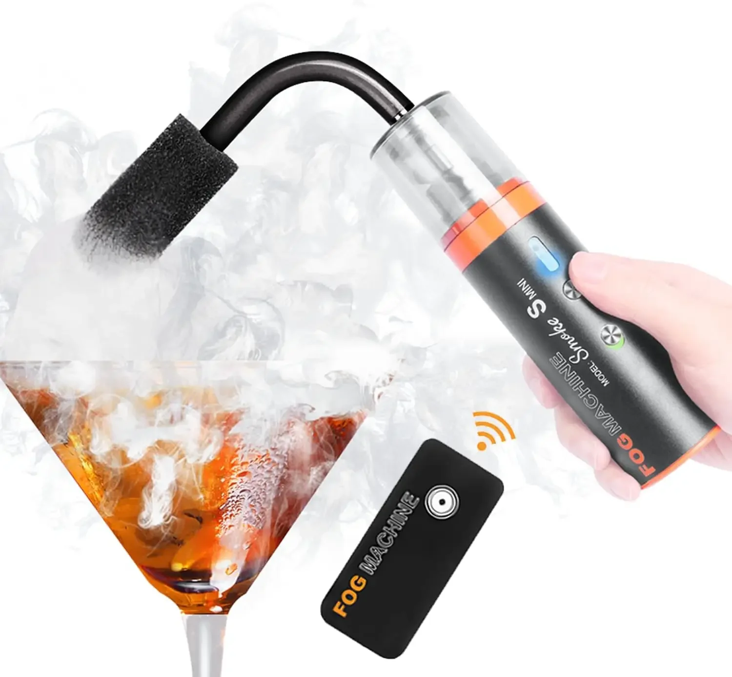 

Портативная машина для тумана Smoke S Mini, ручная машина для дыма с дистанционным управлением мощностью 15 Вт для фотографии