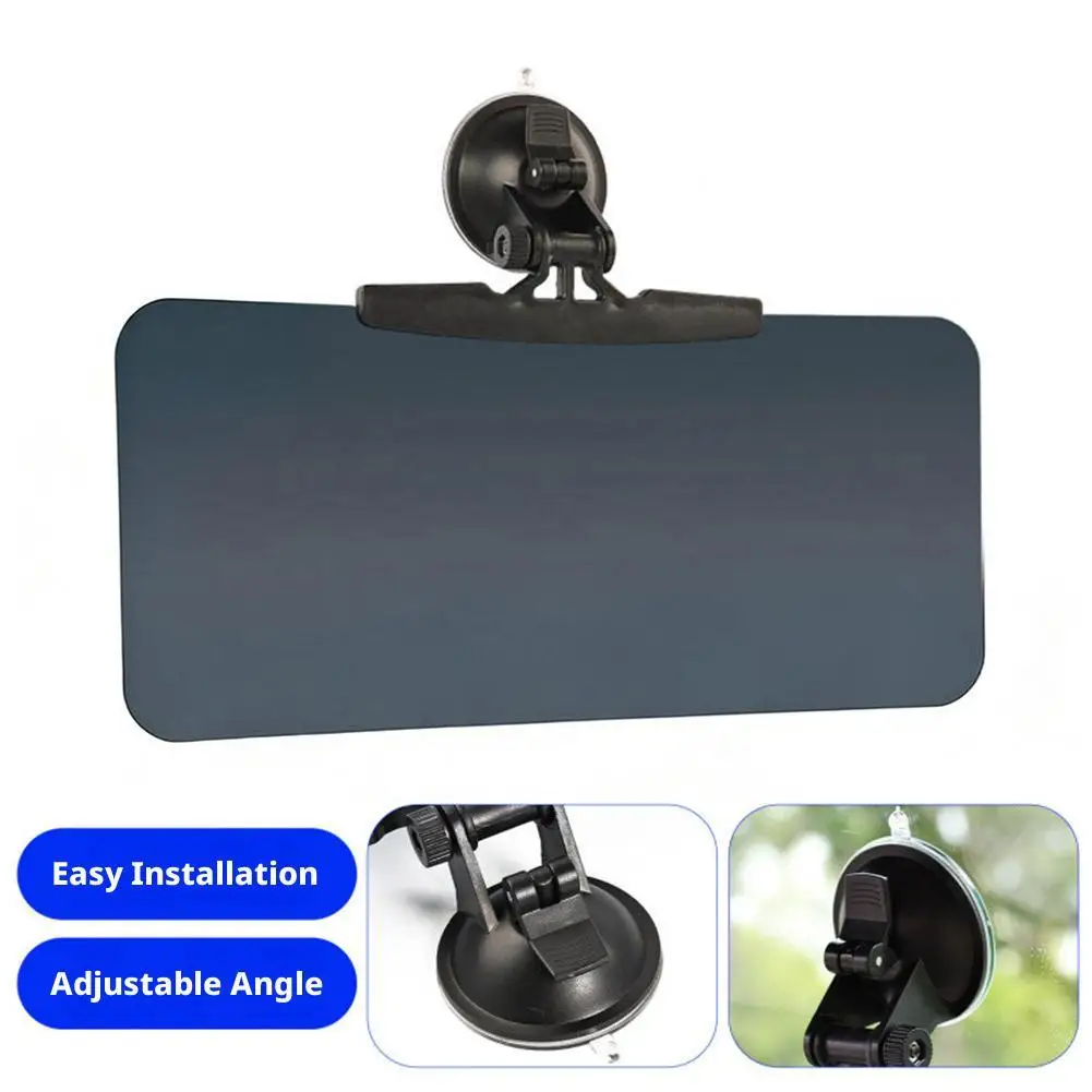 Extensor de Visor Universal para Carro, Bloqueador de Sol para Para-brisa, Anti-reflexo/Anti Faróis de Alta Intensidade, Bloqueador de Sol Ajustável para Carro