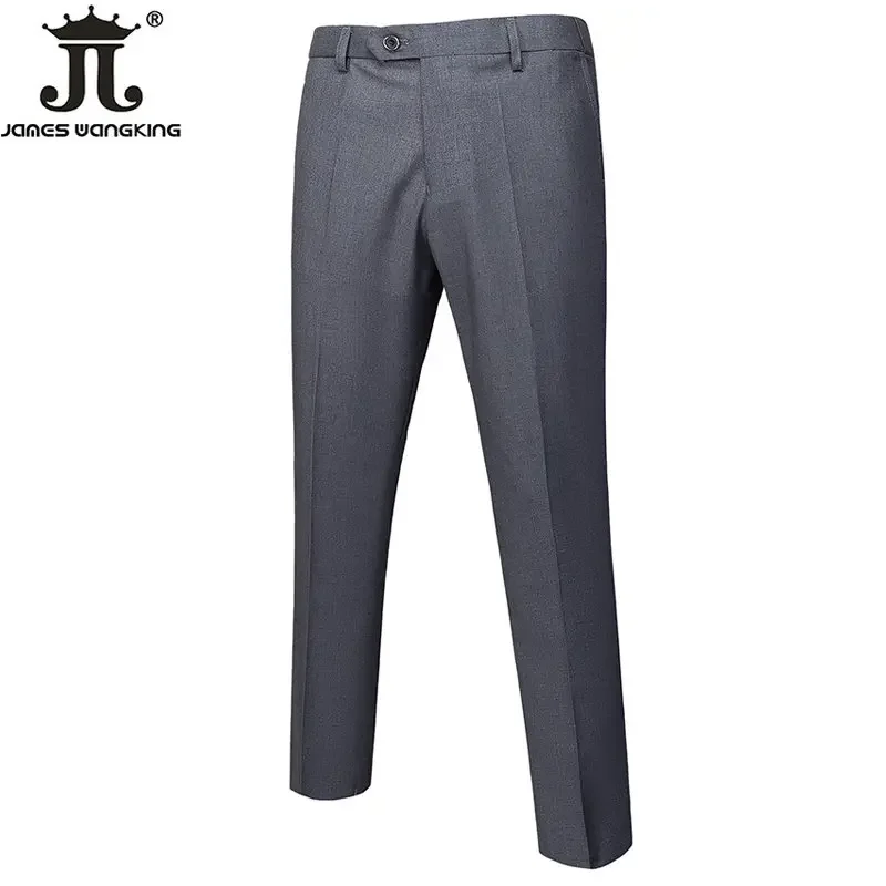 15 Colour New Business Casual Suit Pants Men Solid Office Formal Trousers Mens Classic Style Suit Long Pants Plus Size