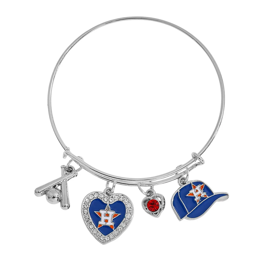 Fashion Baseball Heart Bracelet Unisex Bangle Exquisite Jewelry Accessory for Festivals And Gifting