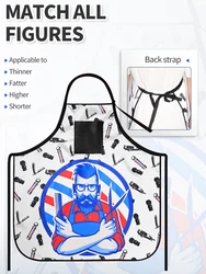 Barbershop Hairdressing Apron Waterproof Hairdresser Gown Barber Haircut Cloth Antistatic Hairstyling Capes Tool