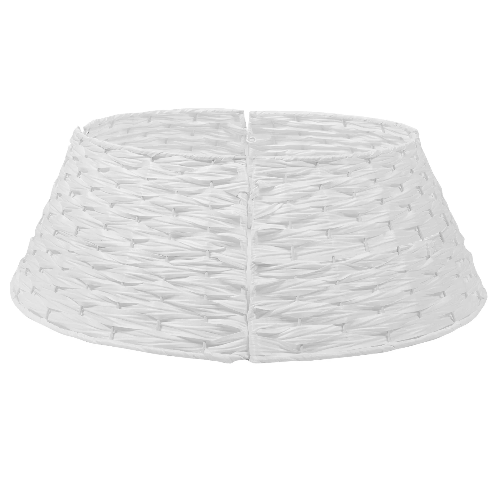 

Christmas Tree Skirt Rings Rustic Style Xmas Decorations Practical Reusable Easy Install Christmas Tree Collar