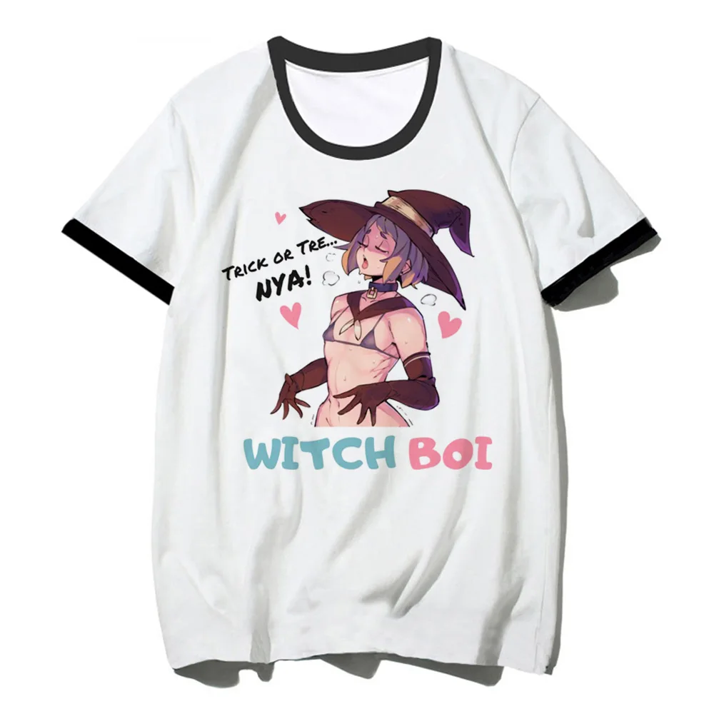 Femboy Tee women manga streetwear summer t-shirts female streetwear clothes