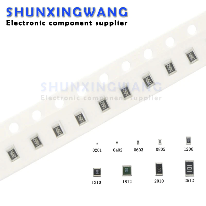 

100Pcs 0805 5% SMD 1/8W chip resistor 0R ~ 10M 0 10R 100R 220R 330R 470R 1K 4.7K 10K 47K 100K 0 10 100 330 470 ohm