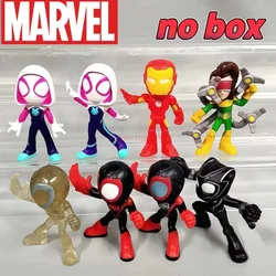 Marvel Legends Spiderman Spider-woman Black Panther Iron Man Spider Man Spidey And His Amazing Friends Figure Model Doll Kid Toy