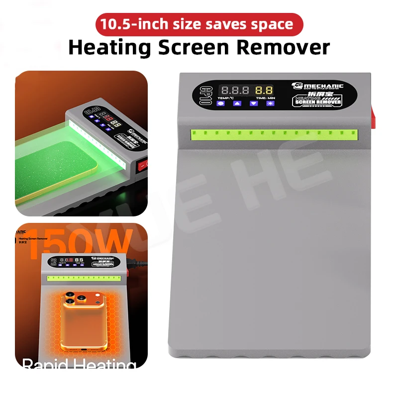 

MECHANIC CP10 LCD Screen Remover Heating Stage Separator Pad For Mobile Phone / Pad Repair LCD Dismantling Separation Tool